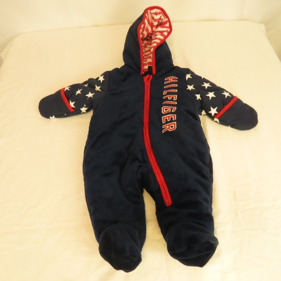 tommy hilfiger baby boy snowsuit